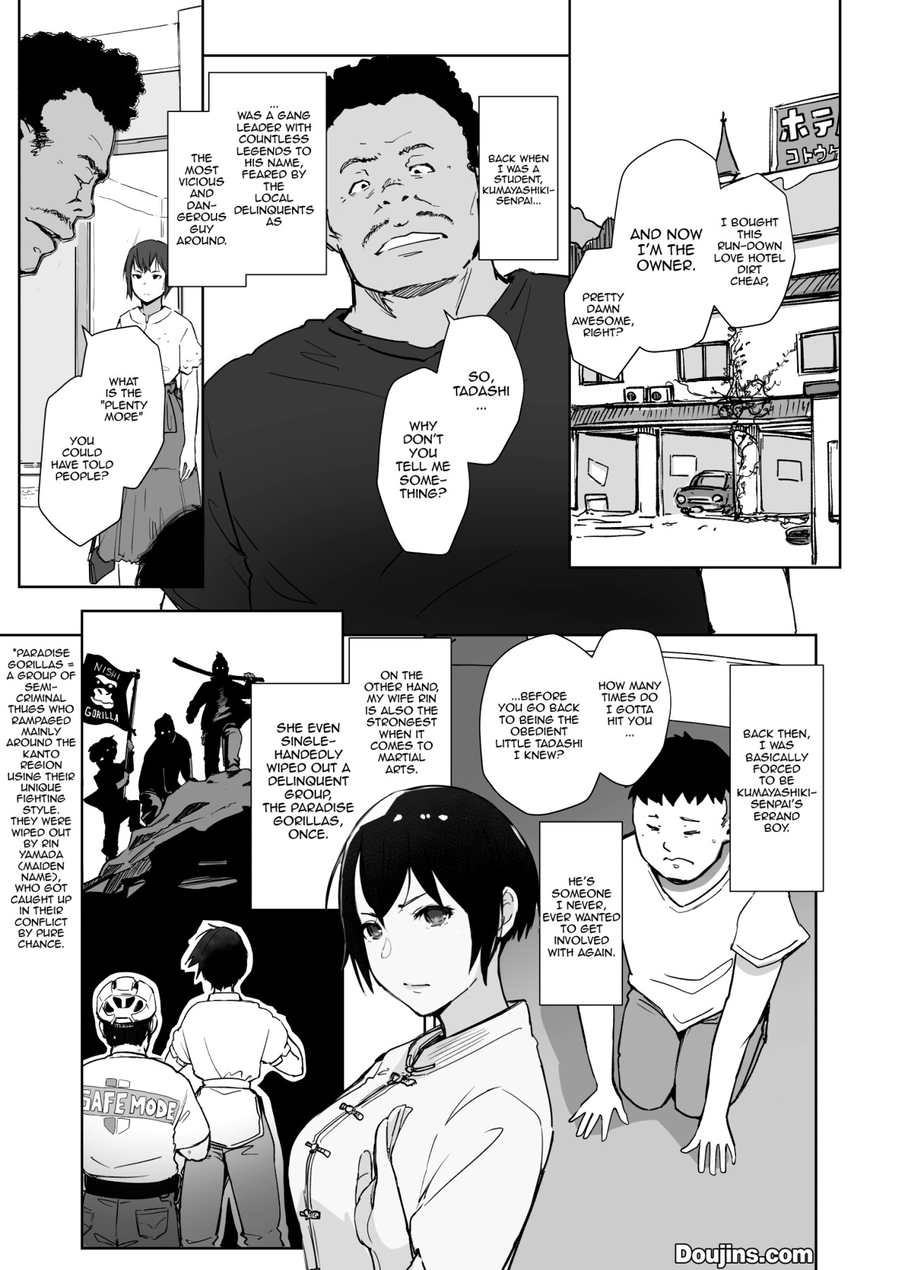 Hentai Manga Comic-The Problematic Senpai From My Hometown VS My Wife-Read-8